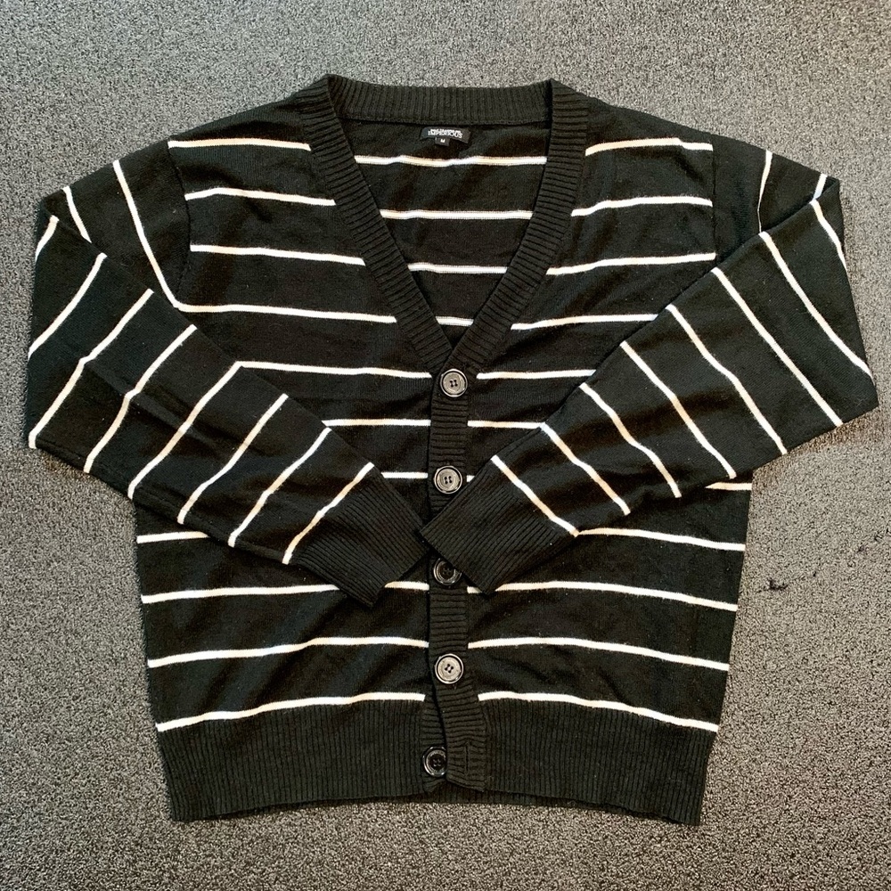 Imperious striped cardigan sweater - Medium